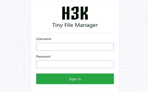 PHP文件管理器Tiny File Manager账号密码修改方法